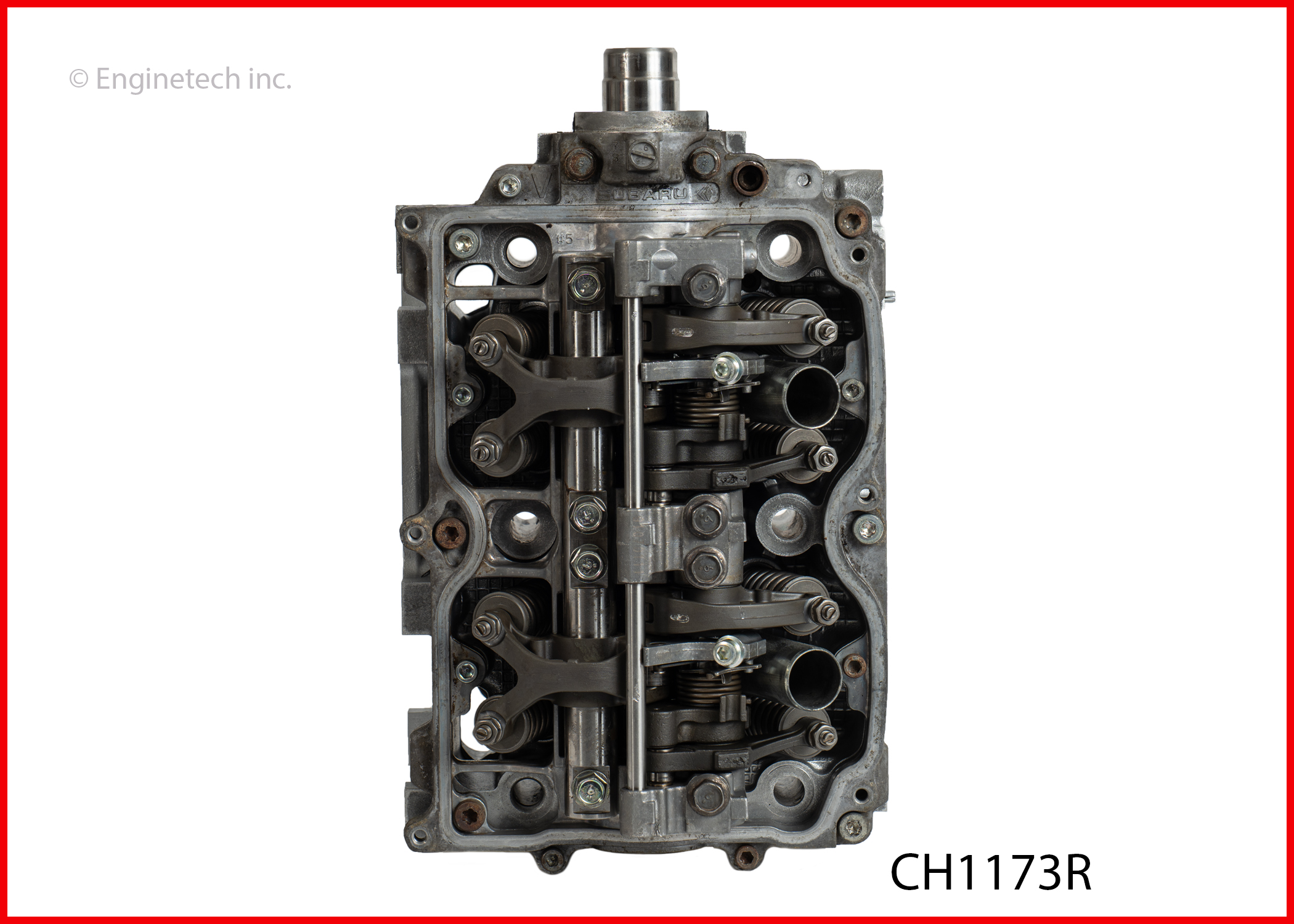 Enginetech Remanufactured Engine Cylinder Head Complete - CH1173R